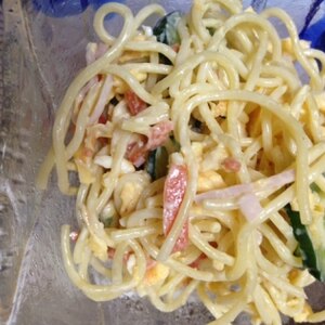 定番簡単！スパゲッティサラダ